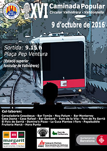 Caminada Popular 2016 Cartell 2016