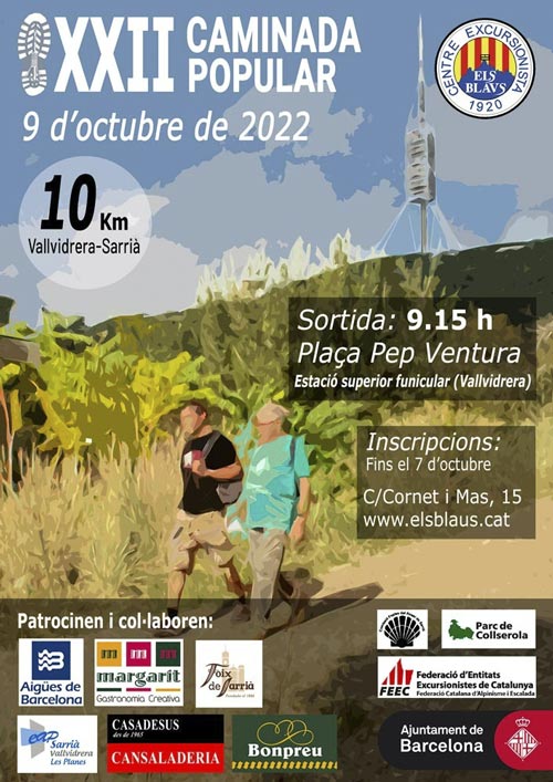 Caminada Popular 2021 Cartell Caminada 2021