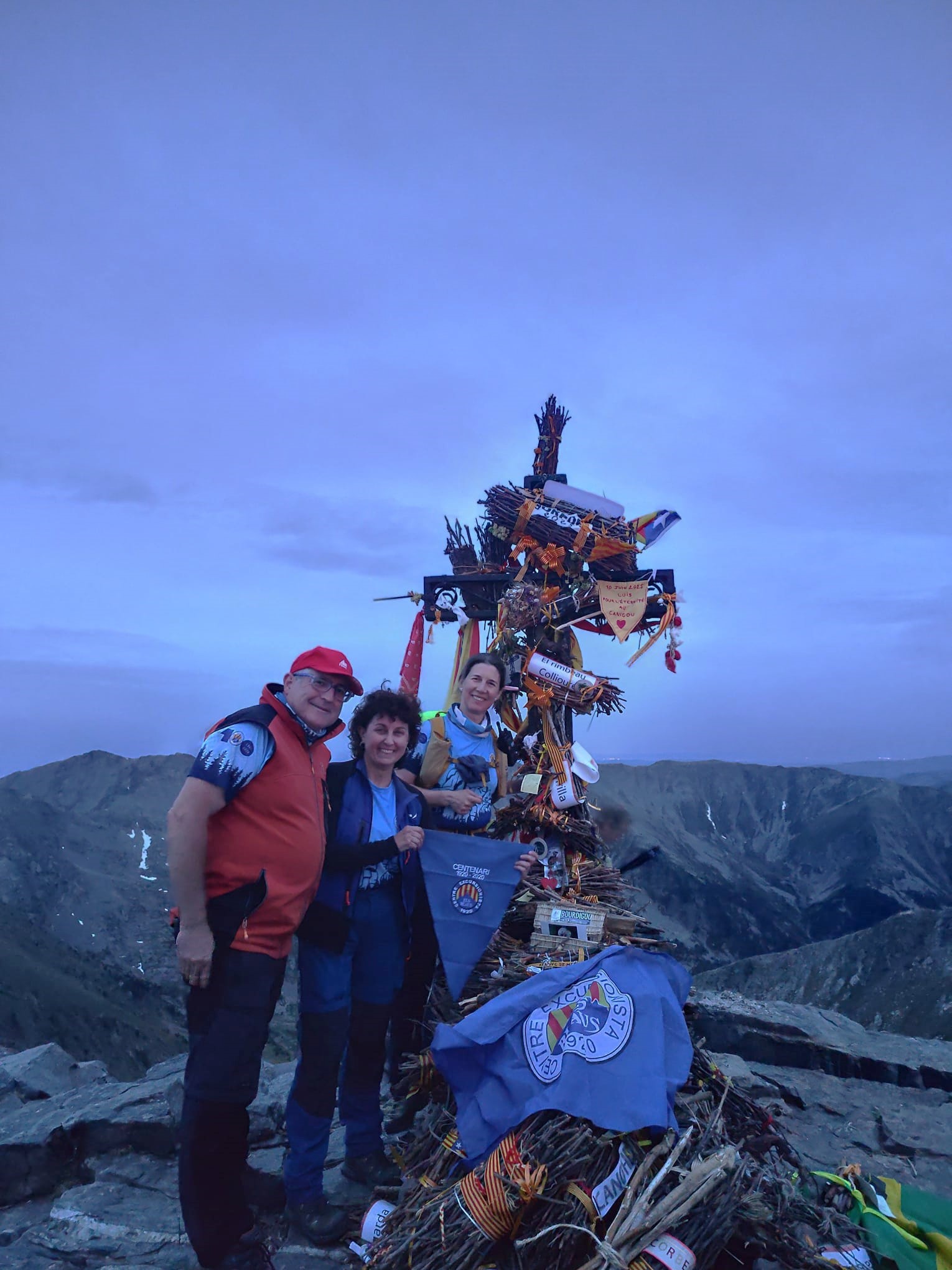 Flama del Canigó a Sarrià 2025 